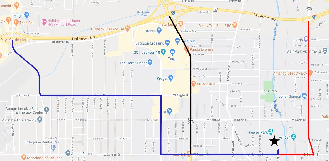 Directions to American 1 Event Center