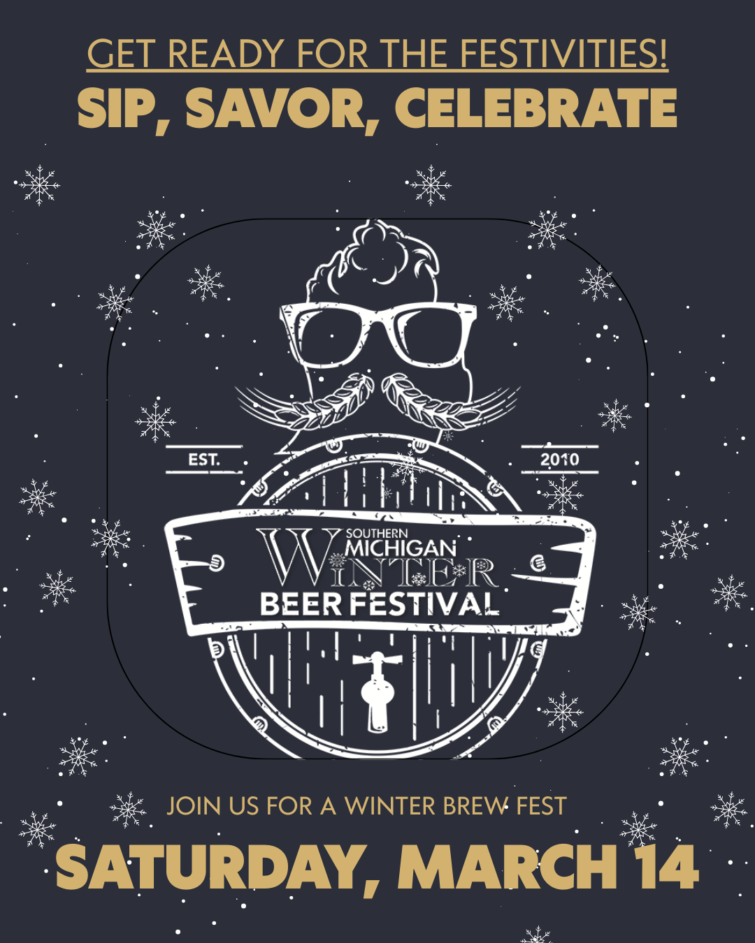 Instagram Post - Sip, Savor, Celebrate